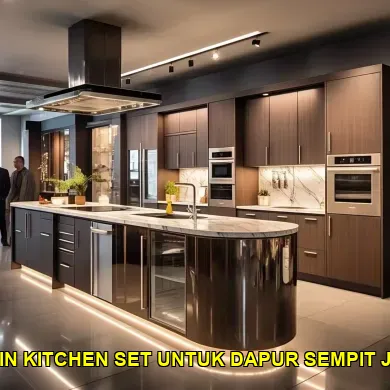 7 Desain Kitchen Set untuk Dapur Sempit di Keraton Yogyakarta